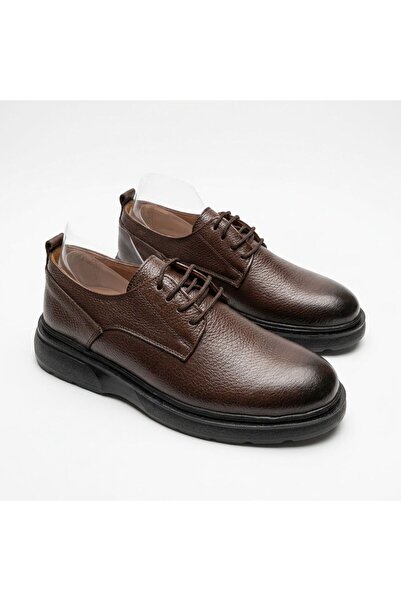 Alphus Hco Men's Thick Sole Genuine Leather Casual Shoes