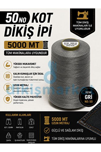 dm dikişmarket Dikiş makinaları için 50 No / Kot