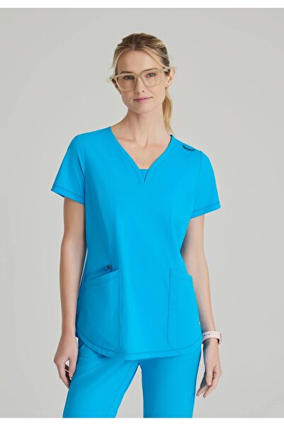 SKECHERS Skt221 Flow Knit Women's Scrubs Top – Imported, 4-Way Stretch, Moist...