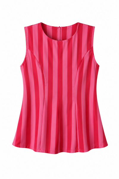 Özge Özgenç Striped Blouse Pants Set