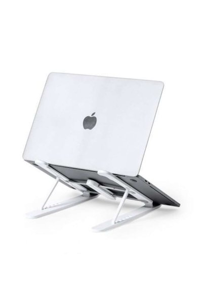 GSC Suport pliabil pentru laptop din ABS, cu suprafață antiderapantă și înălțime reglabilă, învelit în catifea, 26.50 x 20.40 x 15.50 cm