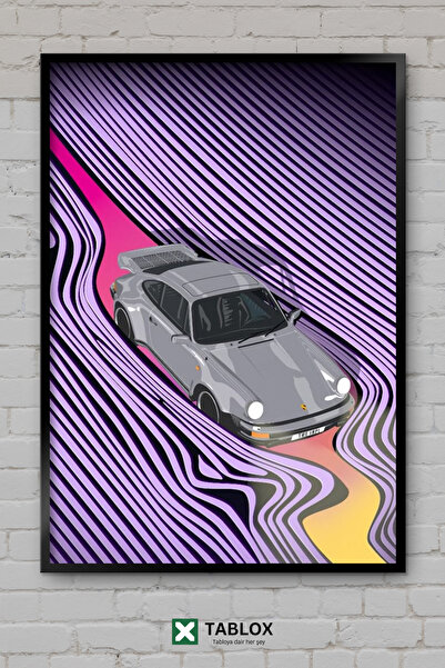 TABLOX Porsche Abstract Soyut Let It Happen Tame Impala Tablou decorativ din ...