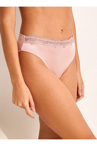 FAV Bikini Briefs with Lace Trim