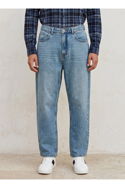 Lee Cooper Baggy Fit Cotton Jeans