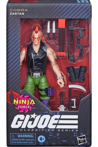 Hasbro G.I. Joe Classified Series Ninja Force Zartan Action Figure 15 cm