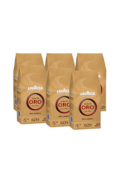 LavAzza Pachet 6 x boabe de cafea Qualita Oro 1kg