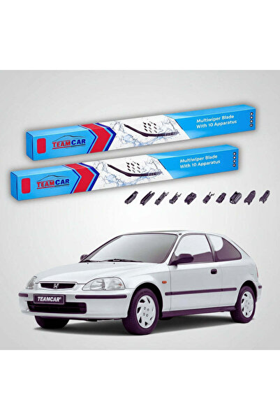 TEAMCAR Wipers Honda Civic Gen VI (EJ/EK) Hatchback 3U 1995-2001 | Front Set ...