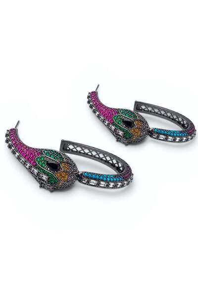neslyaccessories Rainbow Serpent Earrings |   Nesly Special Collection
