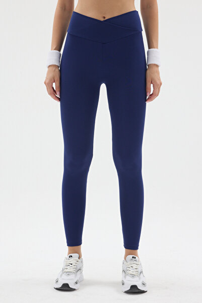 Pavotti Leggings de damă cu detaliu în talie încrucișată
