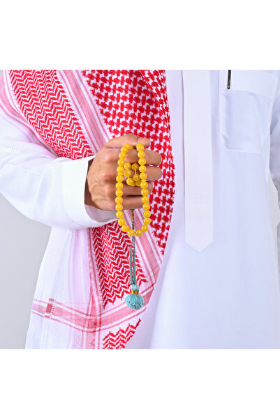 lubab سبحة بكلايت أصفر | كركوشة تفصال