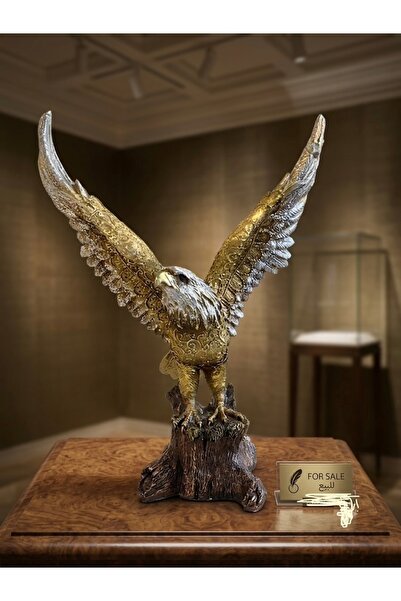 HomeNew �   Luxurious Golden Eagle Statue - a Touch of Elegance to Enhance Yo...