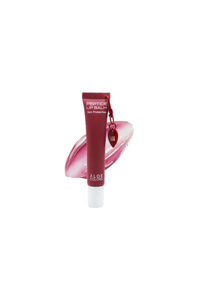 ALOE COLORS Πεπτιδικό Βάλσαμο Χειλιών με Φίλτρα UV – Κεράσι Μαρτίνι 15ml