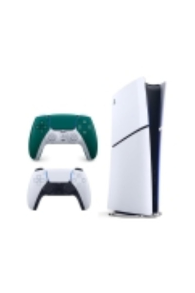 Sony Playstation 5 Slim dijital 825GB + 2.kol Dualsense Alpine Green ( İthala...
