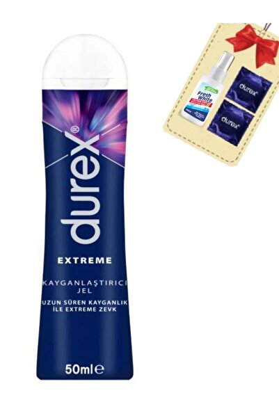 Durex Extreme Hassas Bölge Uyarıcılı Kayganlaştırıcı Jel 50 ml + Ağız Bakım S...