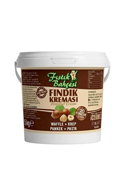 Fındık kreması (%20 fındık) 10 kg.
