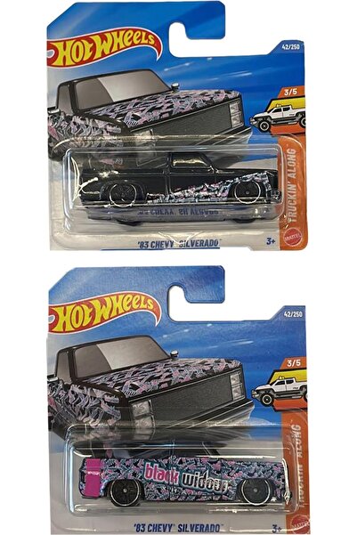 HOT WHEELS '83 Chevy Silverado - Truckin' Along Serisi Özel Koleksiyonluk Met...