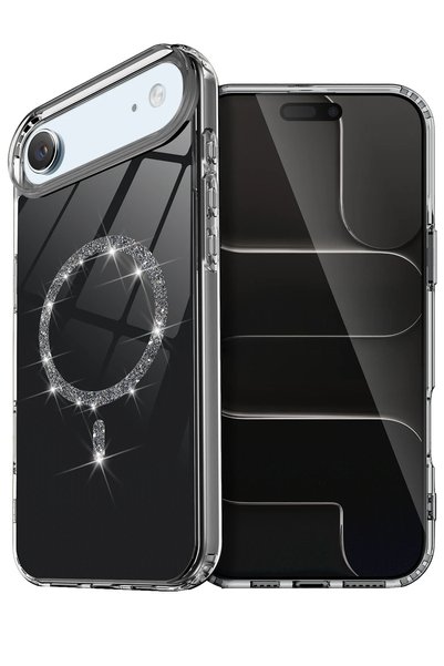 New Face غطاء ACONCEPT iPhone 17 Air Live Diamond Magsafe (84400) - أسود