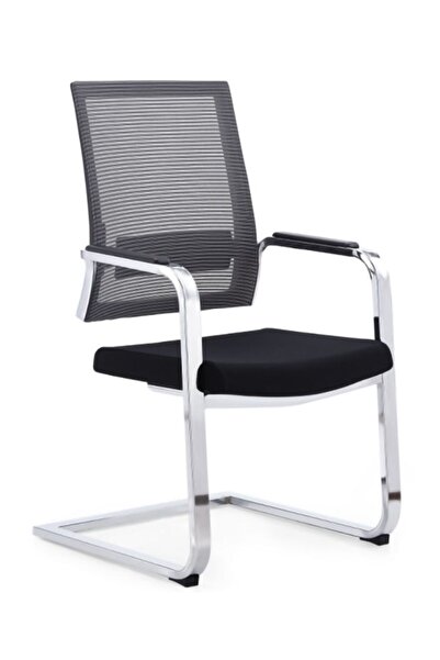 Fatio Breathable Mesh Office Visitor Chair for Home, Office and Shops, Ergono...