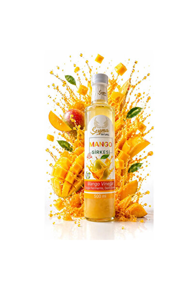 ŞEYMA NATUREL Mango Sirkesi 500 ml | Doğal Cam Şişe | Doğal Sirke | Zengin İç...
