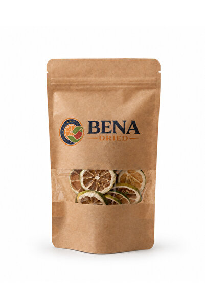 Bena Dried Kurutulmuş Limon Dilimleri (Kuru Limon) 50 g – Çay, İçecek, Koktey...