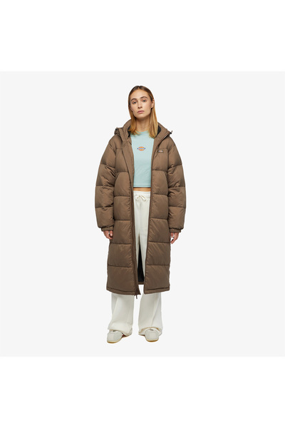 Dickies Alatna Long Kadın Kahverengi Ceket