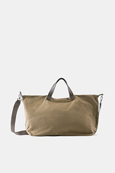 Pull & Bear Kanvas tote çanta