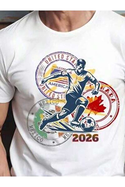 799 تي شيرت كرة قدم بتصميم كأس 2026 للجماهير الأمريكية والكندية والمكسيكية - ...