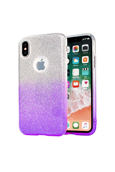 OEM Husă compatibilă cu Galaxy S8 Plus, TPU, Argintiu - argintiu-violet