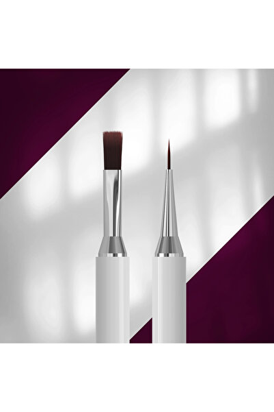 STALEKS Exclusive çift taraflı jel fırçası 10 mm / liner 10 mm