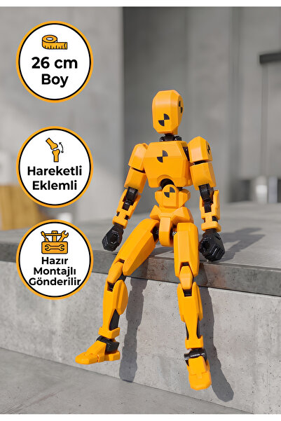 3d figüratör Çarpışma Testi Kuklası Dummy Figür 26 cm Dev Boy – Crash Test Dummy