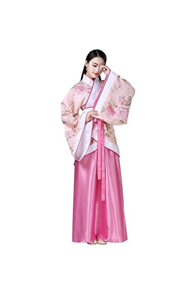 Funny Party Shop Costum tradițional chinezesc Hanfu pentru femei – Bluză tip ...