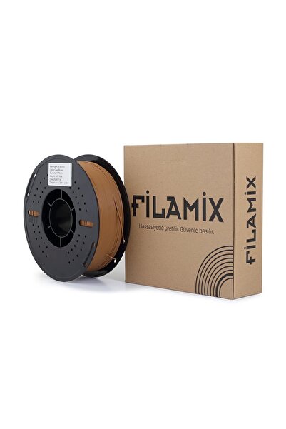 FİLAMİX Pla-Wood Kil Kahverengisi Ahşap Katkılı Filament 1,75 mm 1 kg