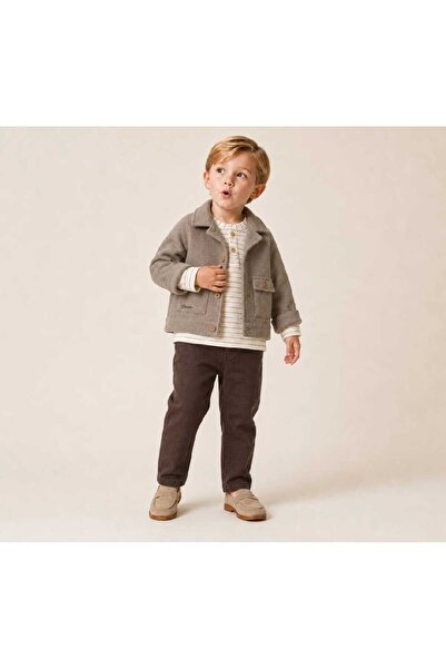 LİLİYUM Boy's Shirt and Coat 3-Piece Set - Stylish Casual and Special Occasio...