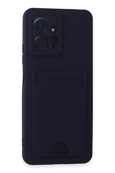 New Face حافظة ACONCEPT Redmi Note 12 4G من السيليكون مع بطاقة كيلفن - (20140...