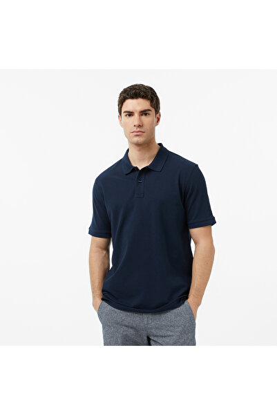 Nautica Erkek Lacivert Regular Fit Polo Yaka T-Shirt