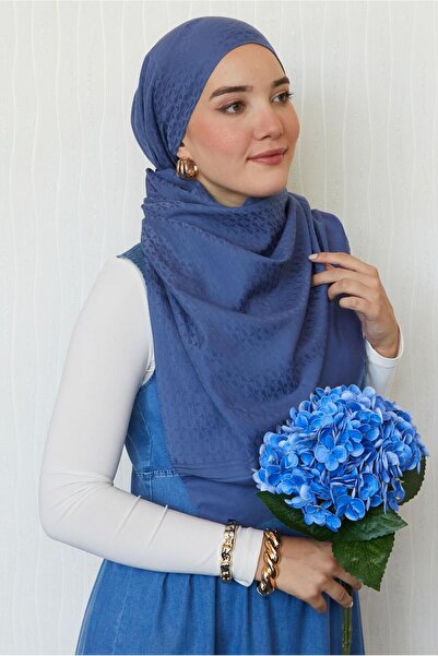 Alvina Cotton Jacquard Shawl 8661