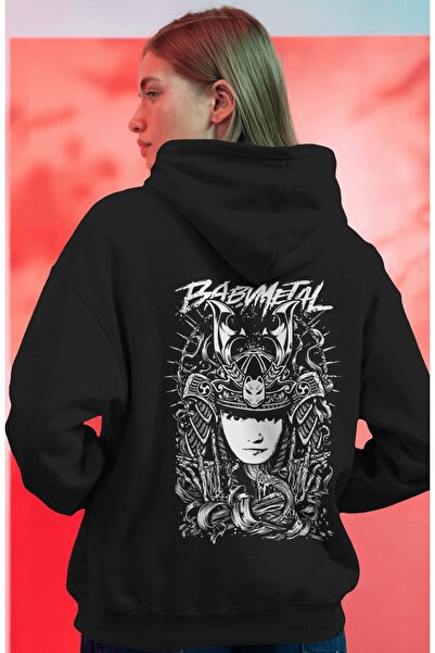 SEVBANO BabyMetal Rock Metal Music Group Hanorac unisex supradimensionat prem...