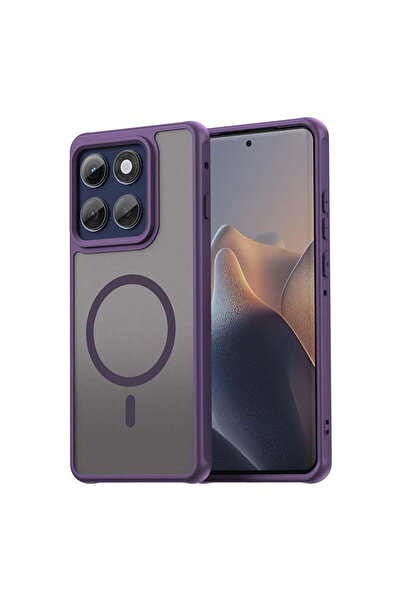 Techsuit Husă pentru Motorola Edge 60 Pro, HaloFrost II MagSafe, mov - mov