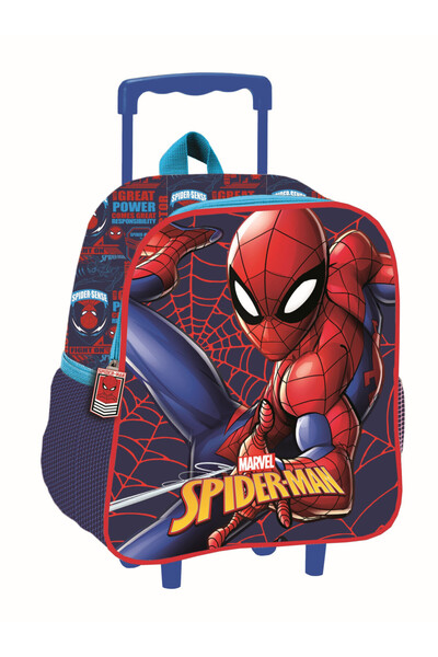 SPIDERMAN Omul Păianjen Great Power Rucsac și geantă de grădiniță 3D cu roți,...