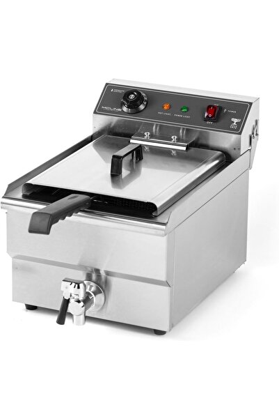 Mcline Single Fryer 16 Liter with Faucet 5000 Watt High Quality Stainless Ste...