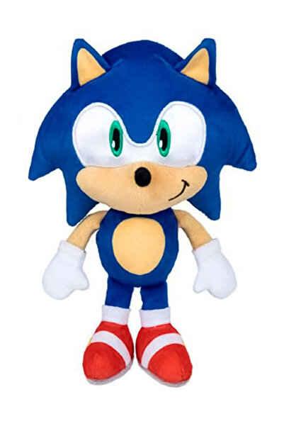 Play By Play Jucărie de pluș Sonic de 22CM, personaj original din desene anim...