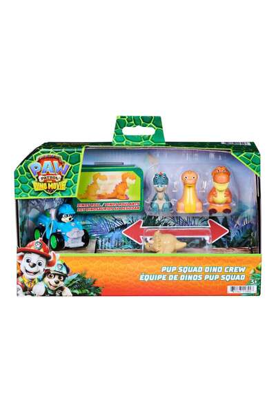 PAW PATROL Set de joaca cu figurine, Paw Patrol, Pup Squad Dino Crew, 6075964