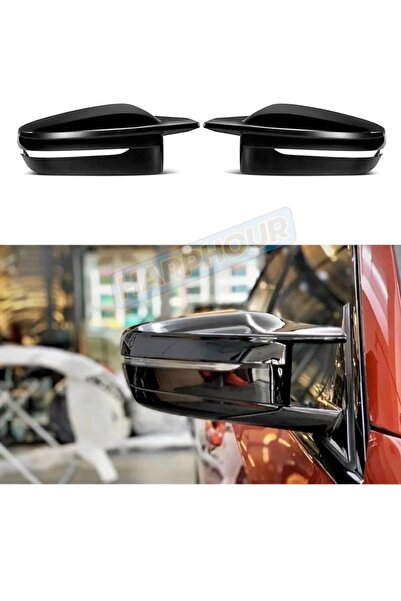 Harphour Bmw G20 Uyumlu Yarasa Ayna Kapağı TIRNAKLI Model İthal Abs Plastik P...