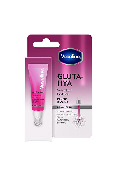 Vaseline Gluta Hya Serum Etkili Lip Gloss Royal Plum 10 ml