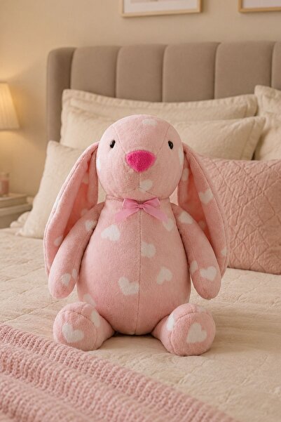STORE24 Uzun Kulak Uyku Arkadaşım Bunny Peluş Tavşan 65 cm - Çocuğunuzun Uyku Arkadaşı