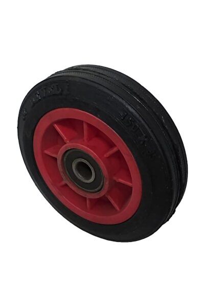 flores Solid wheel for trolley, with bearing, 150 x 35 mm