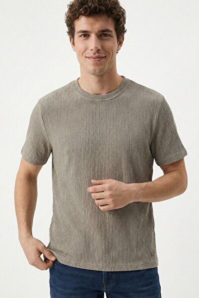 Loft Αθλητικό T-Shirt - Μπεζ - Κανονική εφαρμογή