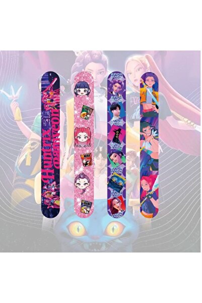 Choice1 Hasbro Random 4 PCS Colorful Anime Girl Slap Bracelets, Fun Snap Wris...