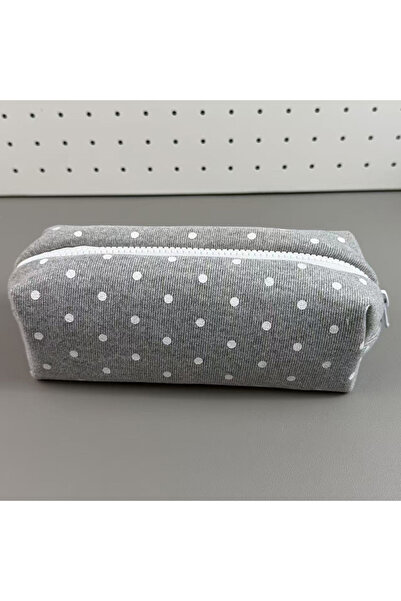 Choice A1 Polka Dot Design Pencil Case Large-capacity Soft Touch Pen Bag Stat...