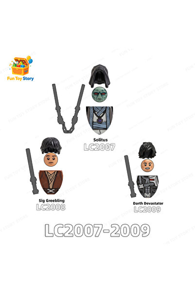 Choice1 3 قطع من سلسلة معركة الكواكب LC2007-2009: مكعبات بناء قابلة للتجميع، ...